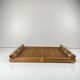 Bamboo tray with handle, 1960s/70s
