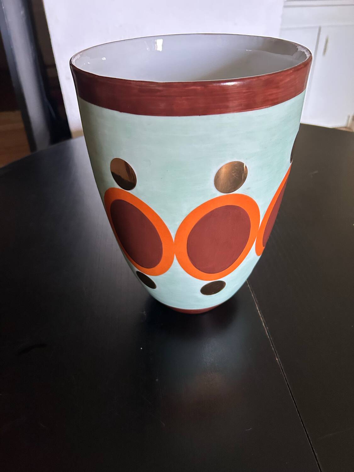 Magnificent vase by Frédéric de Luca