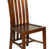 Solid wood chair