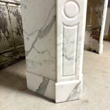 Louis XV style flat fireplace circa 1900