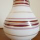 Vintage 1960s pear-shaped opaline lamp base