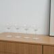 Set of margarita glasses, Danish design, 1970s, manufactured in Denmark