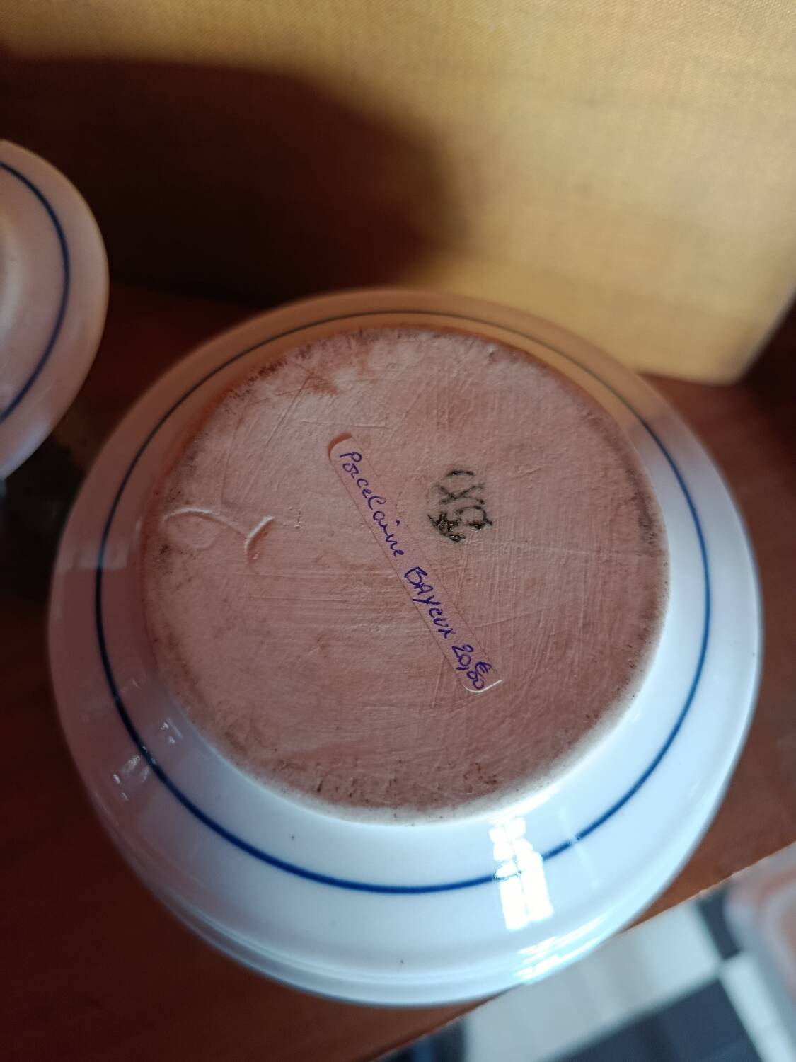 Bayeux earthenware teapot