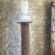 Raw wood column