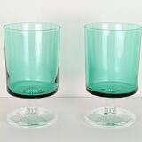 6 water glasses