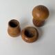 Wooden Mushroom Salt and Pepper Shakers