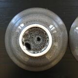 Lot 2 glazed stoneware cups