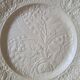 English plate "antique ridgway lilly of the valley rose floral plate"