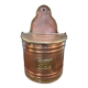 Copper and brass salt box