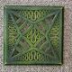 Green enamelled cast iron underside