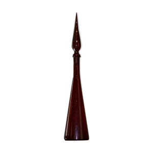 Bouteille décorative en verre