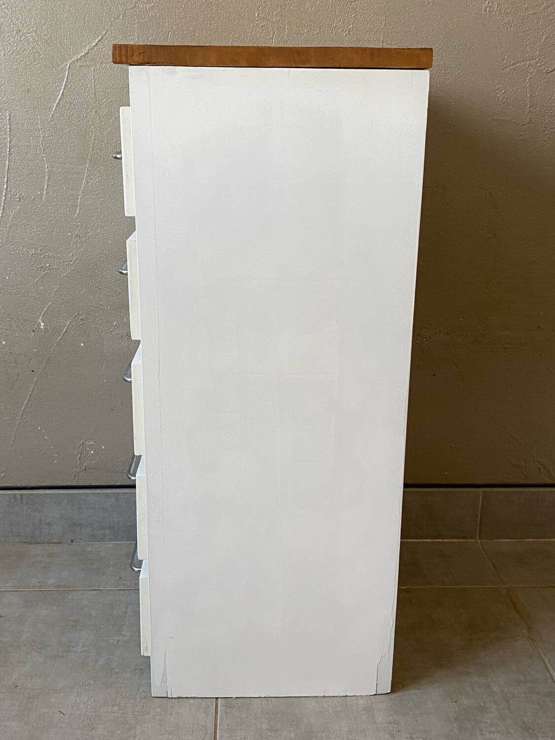 Vintage solid oak kitchen counter