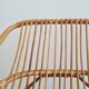 Antique rattan bench