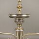 Pair of antique silver-plated candelabra, Italy, 20th century