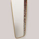 Vintage asymmetrical mirror with mosaic germany 1950