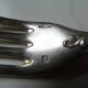 Lot 12 old silver metal forks Christofle Marly model floral decoration