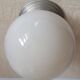 Opal glass ball ceiling light