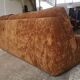 Vintage velvet sofa