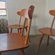 Set of 4 Hiller chairs, vintage 1960