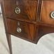 Sheraton flamed mahogany serving trolley, late 18th century