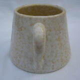 Vintage ceramic pitcher with rooster decoration