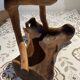 Fruit basket - olive wood - unique piece