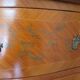 Louis XV commode - 2 drawers - floral marquetry - bronze ornament - 1950