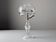 French Art Deco Cut Crystal 'Mushroom' Table Lamp, 1920s