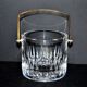 Glaçon Avignon ice bucket in Saint-Louis crystal with BAR WHISKY label