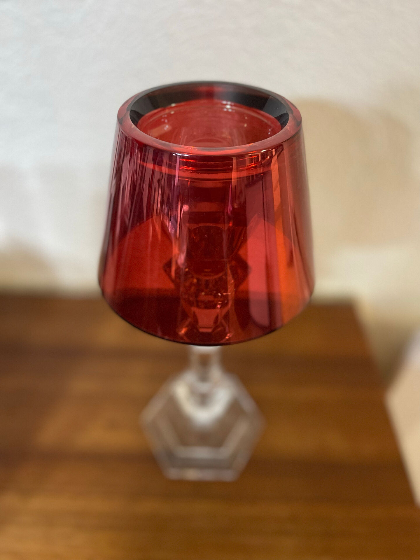 Baccarat Candle Holder Pair