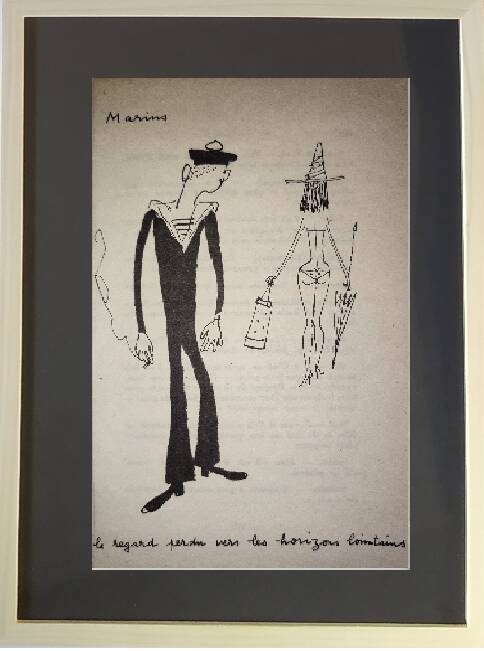 Illustrations Daninos de 1962 " Les Marins "
