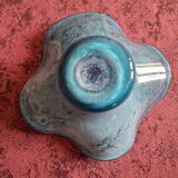 Rare large Jean-Michel Operto glass bowl, signed, 23 cm