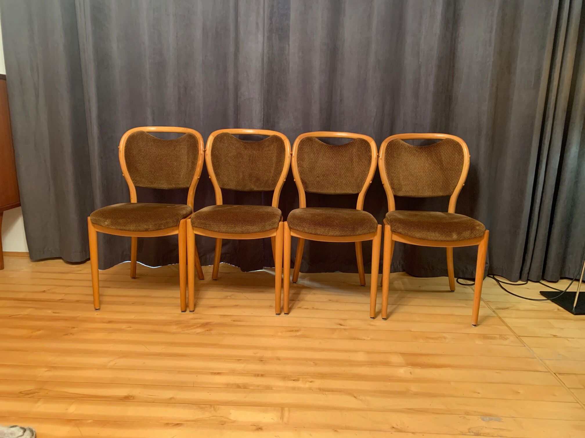 A set of four Spahn Stadtlohn chairs Germany 1970s