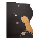 André Minaux, head of a woman, ca 1970