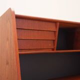 Teak secretary, Danish design, 1970s, production: Denmark