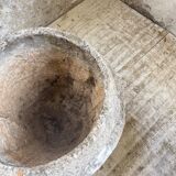 Trio of stone and cement planters, early 1900s