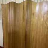 Paravent en bois année 70