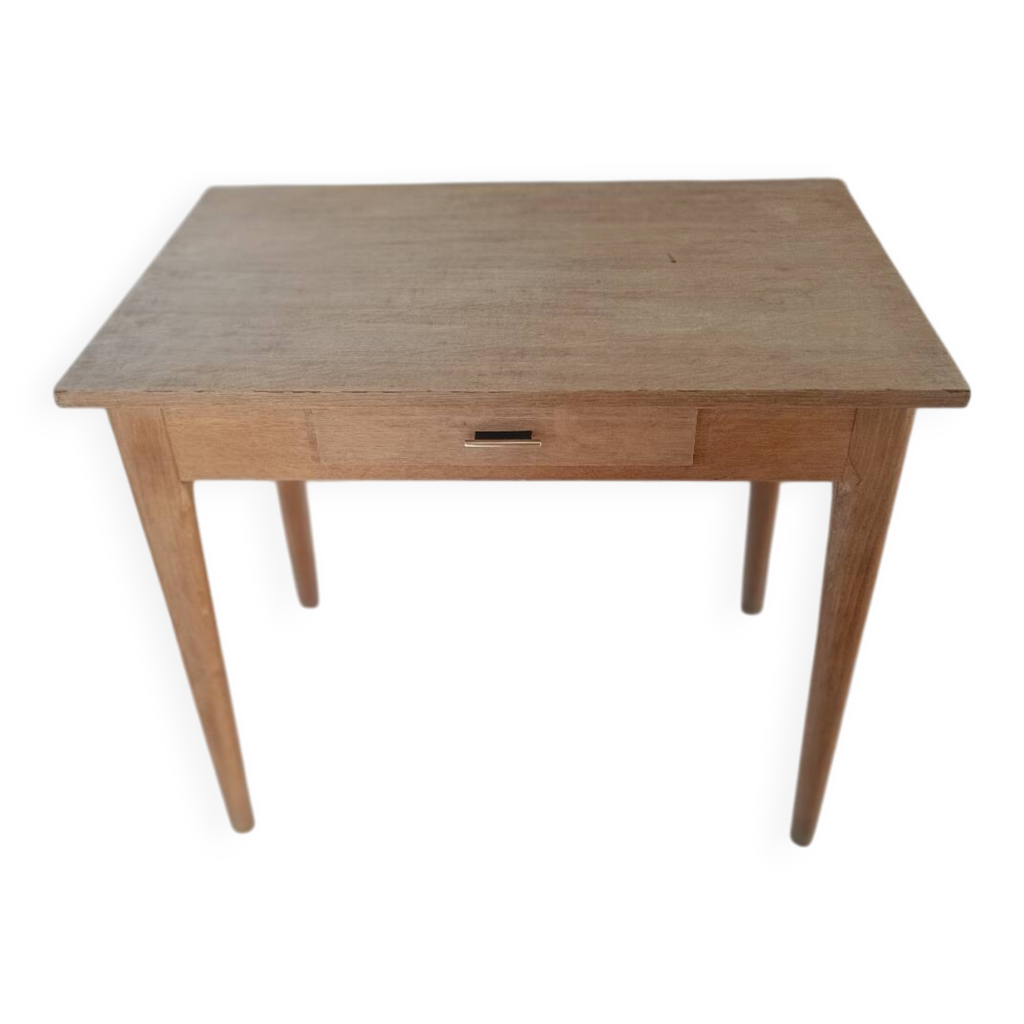 Raw wood desk, 1960s