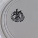 Set of 4 ironstone flat plates