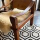 Pair of armchairs and a footrest Pierre Chapo 1960