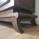 1940s Solid French Oak Sideboard — In the style of Charles Dudouyt