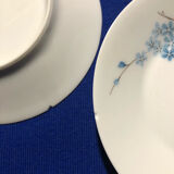 Former coffee service Myosotis porcelaine of Limoges