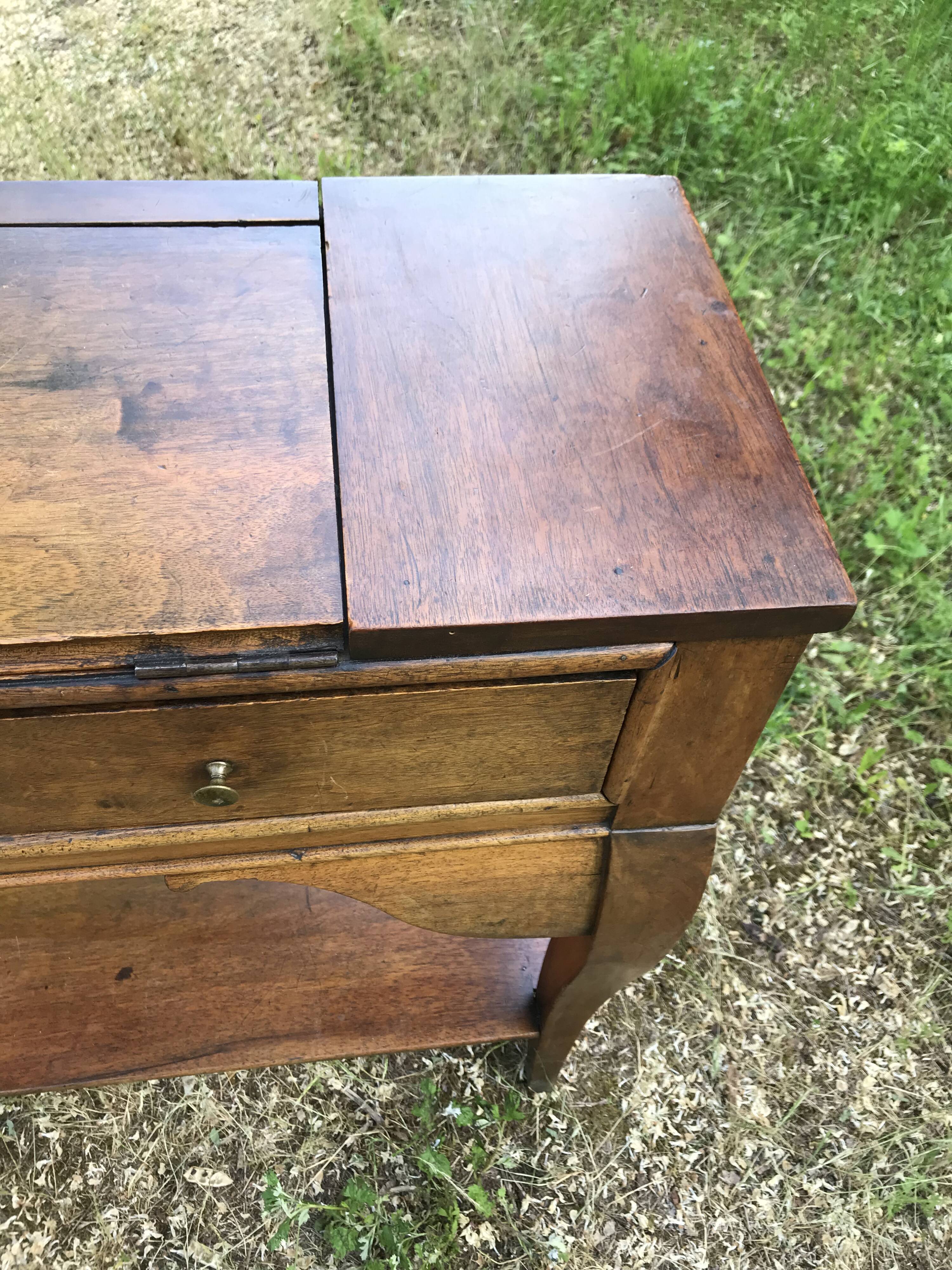 Old rustic console 19th