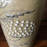 Vintage Austria sandstone vase