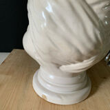 Ceramic head pot cover