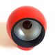 Bright Red Lita Ball Lamp Space Age 70s