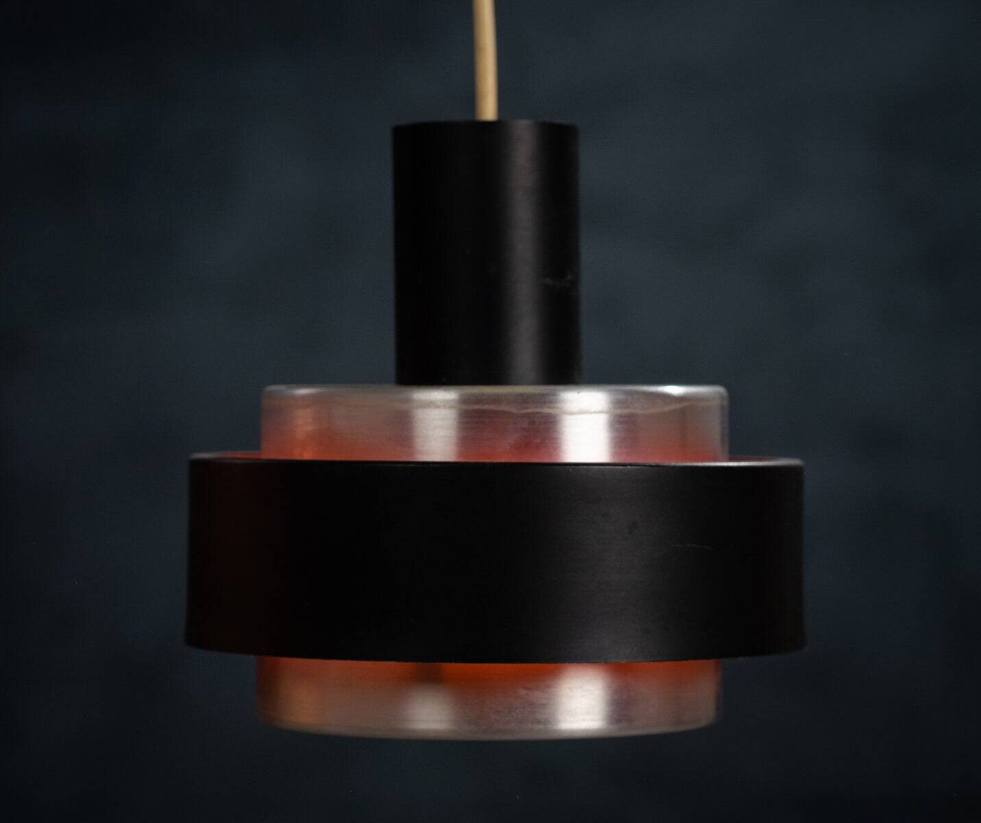 Teak Pendant Lamp by Fog & Mørup, Denmark, 1960s