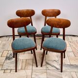 Set of 4 Dining Chairs, TON, 1960s, Czechoslovakia
