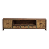 Antique wabi sabi style low cabinet (c.1900)