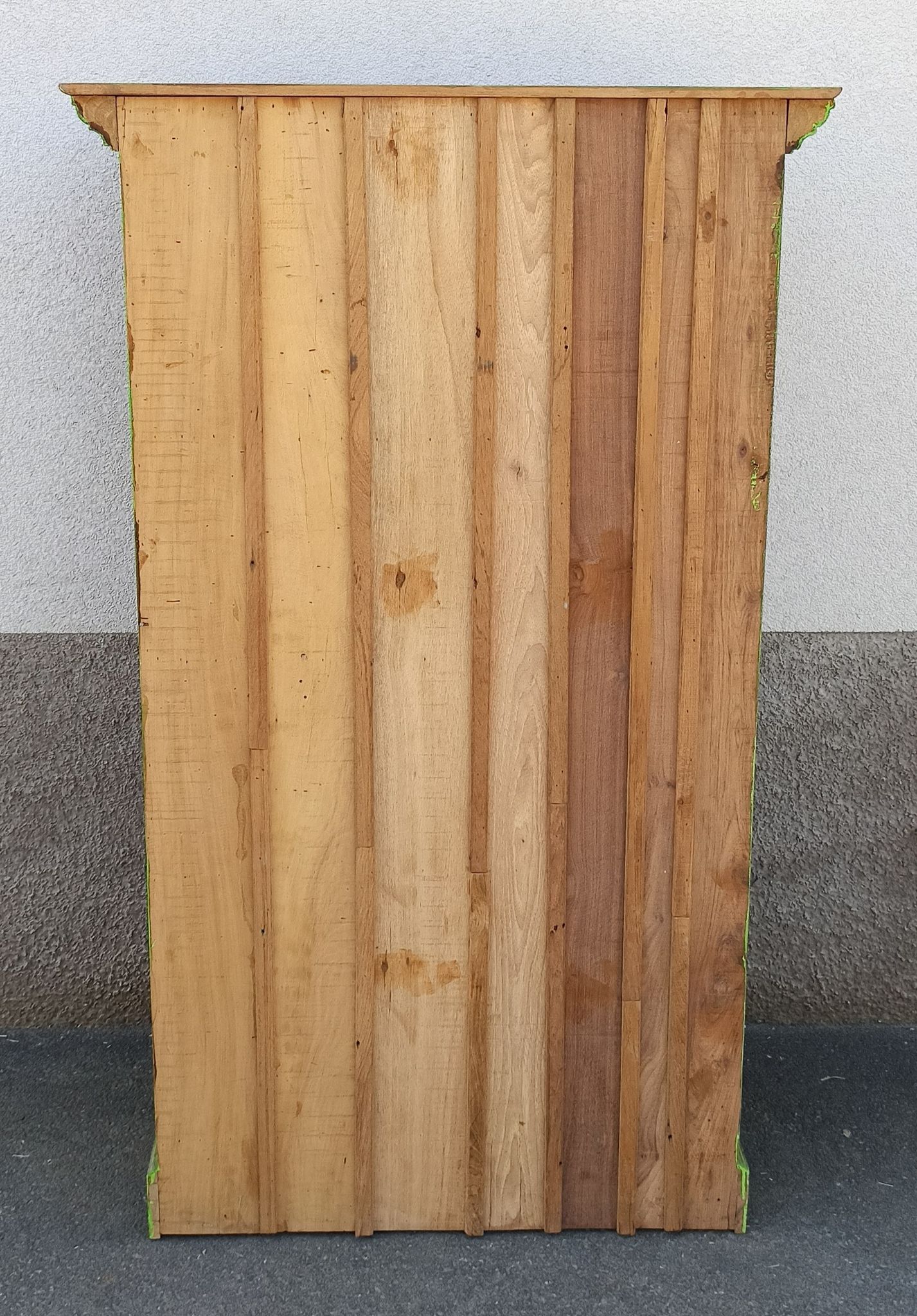 Wooden glass cabinet